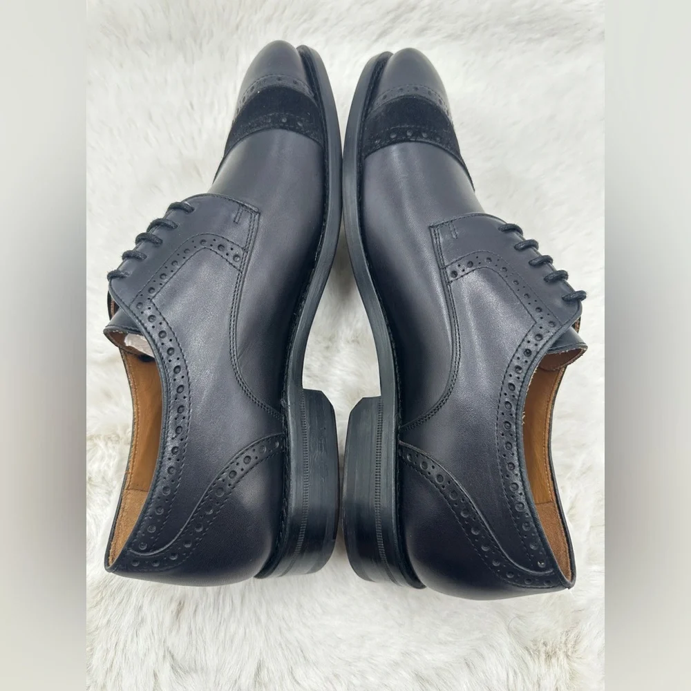 Taft The Gladiator Shoe in Black Leather/Suede‎ Oxfords 41 US 8 NWT